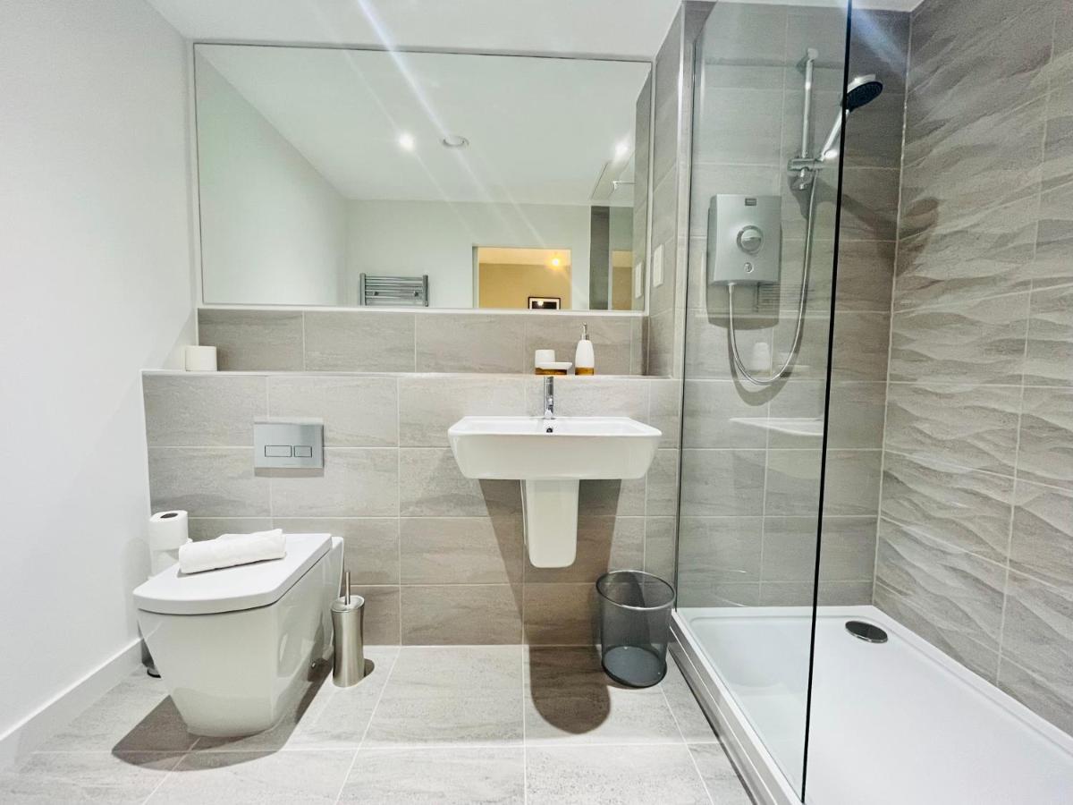 Stylish Studio Apartment Near To Old Trafford Stadium Manchester Zewnętrze zdjęcie